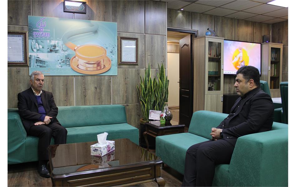 گزارش تصویری بازدید رئیس دانشگاه علوم پزشکی قزوین از شرکت‌ اوزان